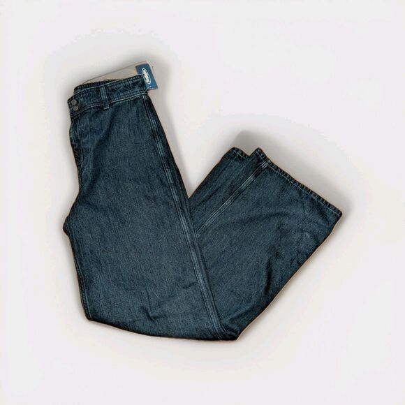 Buffalo High Rise Wide Leg Jeans - Adele Dark Rinse Size 29 Nwt - Picture 9 of 10